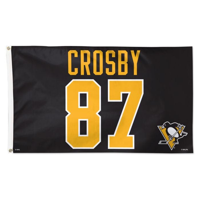 WinCraft Pittsburgh Penguins 3' x 5' Reverse Retro Single-Sided Deluxe Flag