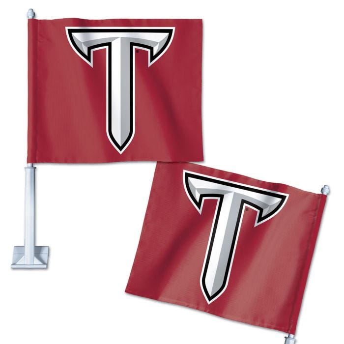 Troy University Trojans House Flag 