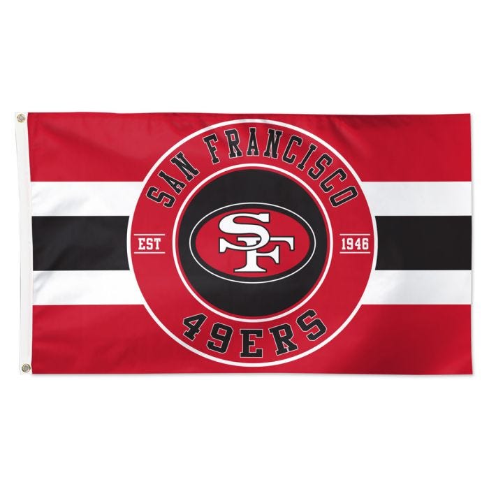nfl 49ers flag