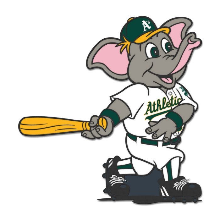 stomper a's mascot