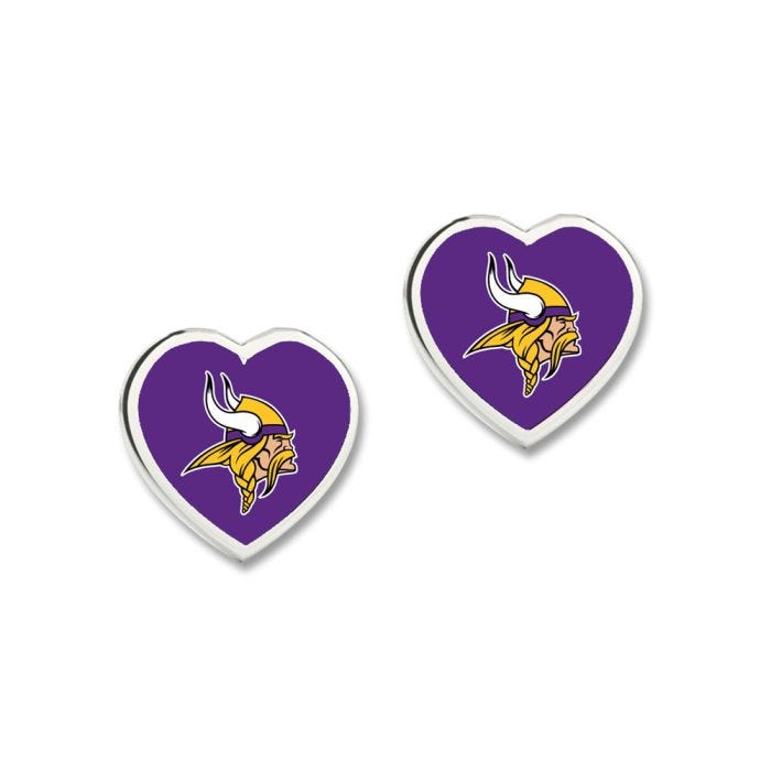Earrings w/3D Heart