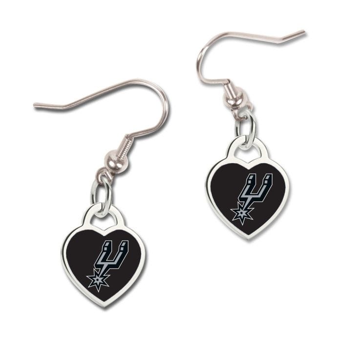 Earrings w/3D Heart