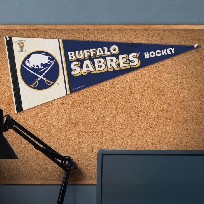 Officially Licensed NHL Personalized Soft Felt Pennant - Sabres