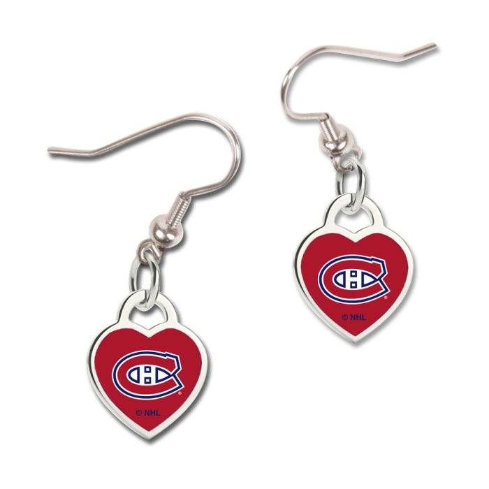 Earrings w/3D Heart