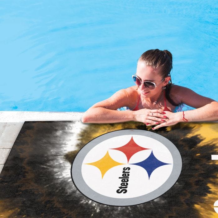 steelers tie dye hat