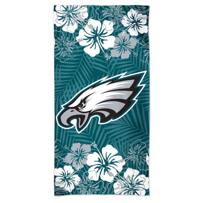 philadelphia eagles beach towel