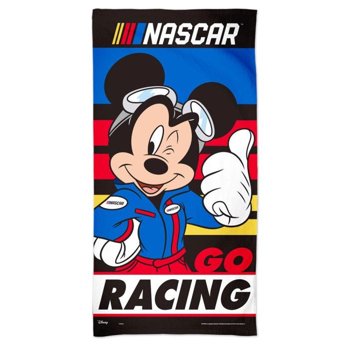 MILWAUKEE BREWERS BASEBALL MICKEY MOUSE 30"X60" SPECTRA BEACH TOWEL WINCRAFT 