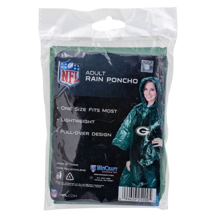 Pittsburgh Steelers NFL team apparel womens Poncho one size