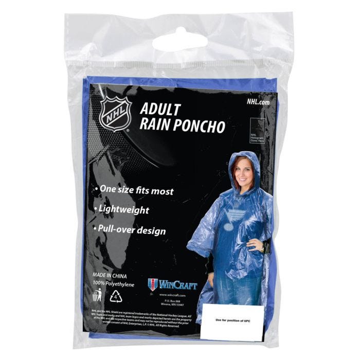 Seattle Seahawks Rain Poncho