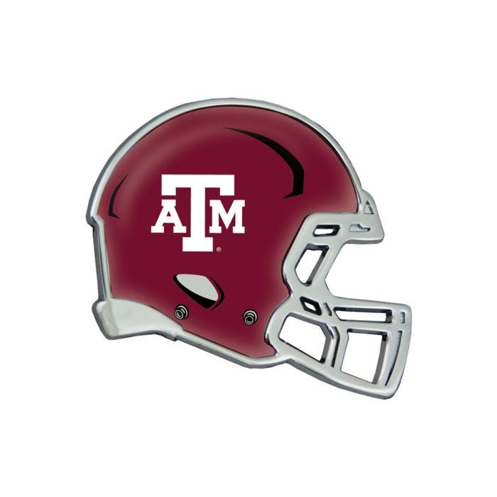 WinCraft Texas A&M University S43689 Chrome Metal Domed Emblem