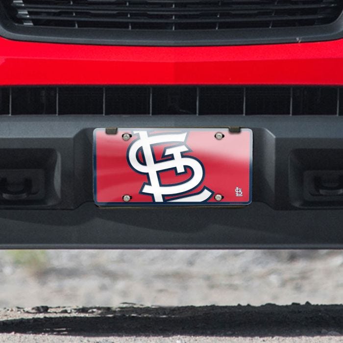 los angeles dodgers license plate