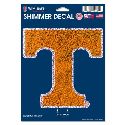 Tennessee Volunteers Shimmer Decals 5" x 7"