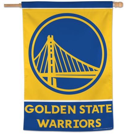 Golden State Warriors Vertical Flag 28" x 40"