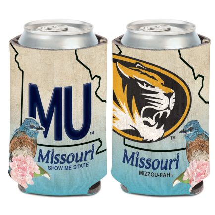 Missouri Tigers LICENSE PLATE Can Cooler 12 oz.