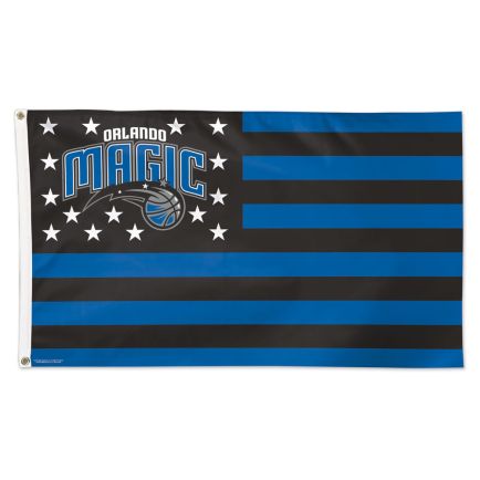 Orlando Magic / Stars and Stripes NBA Flag - Deluxe 3' X 5'