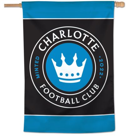 Charlotte FC Vertical Flag 28" x 40"