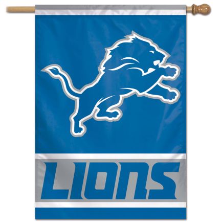 Detroit Lions Vertical Flag 28" x 40"