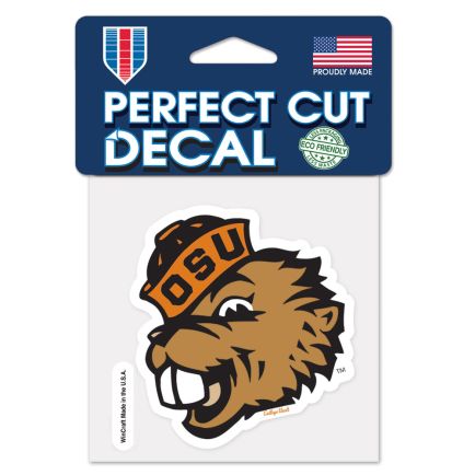 Oregon State Beavers /College Vault vault Perfect Cut Color Decal 4" x 4"