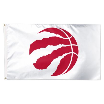 Toronto Raptors white Flag - Deluxe 3' X 5'