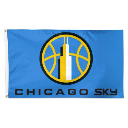 Chicago Sky Flag - Deluxe 3' X 5'