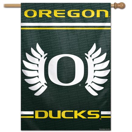 Oregon Ducks WINGS Vertical Flag 28" x 40"