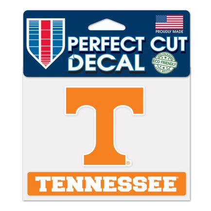 Tennessee Volunteers . Perfect Cut Color Decal 4.5" x 5.75"