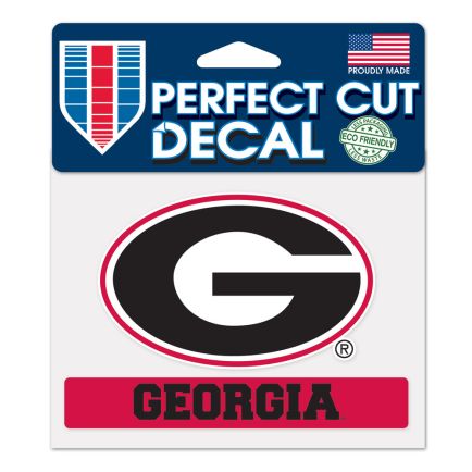 Georgia Bulldogs . Perfect Cut Color Decal 4.5" x 5.75"