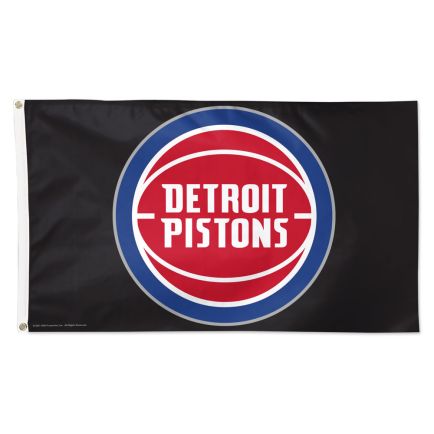 Detroit Pistons Black Flag - Deluxe 3' X 5'