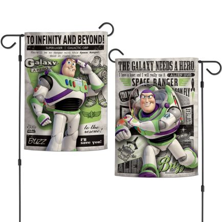 Toy Story / Disney TOY STORY Garden Flags 2 sided 12.5" x 18" Buzz