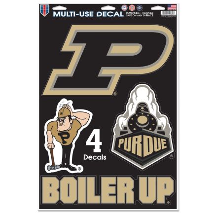 Purdue Boilermakers Multi-Use Decal 11" x 17"