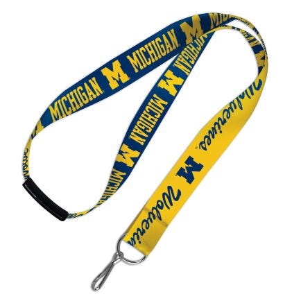 NCAA Michigan Wolverines Lanyard 