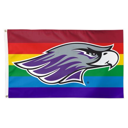 Wisconsin-Whitewater Warhawks PRIDE Flag - Deluxe 3' X 5'