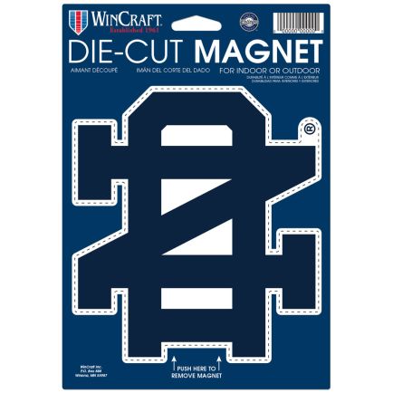 Wincraft NCAA Notre Dame Fighting Irish 4.5 x 6 Die Cut Logo Magnet 
