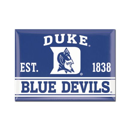 WinCraft Duke University Blue Devils Outdoor Magnet Small 3.75x3.25 inches 