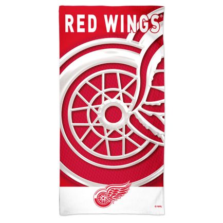 Detroit Red Wings Spectra Beach Towel 30"  x 60"