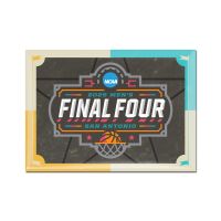 Final Four Generic MEN'S FINAL FOUR Generic Metal Magnet 2.5" x 3.5"