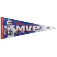 Buffalo Bills 2024 NFL AP MVP Premium Pennant 12" x 30" Josh Allen