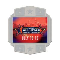 2025 WNBA All Star Game Collector Pin Jewelry Card