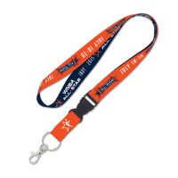 2025 WNBA All Star Game Lanyard w/detachable buckle 1"