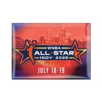 2025 WNBA All Star Game Metal Magnet 2.5" x 3.5"