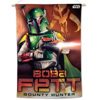 Original Trilogy / Original Trilogy BOBA FETT Vertical Flag 28" x 40" Boba Fett