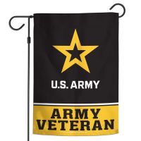 U.S. Army ARMY VETERAN Garden Flag 12" x 18"