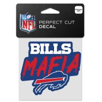 Buffalo Bills Perfect Cut Color Decal 4" x 4"