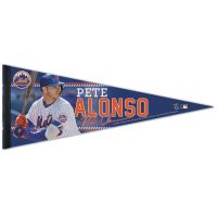 New York Mets PLAYERS CHOICE DIAMOND CLUB(R) Premium Pennant 12" x 30" Pete Alonso