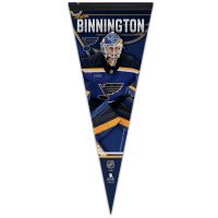 St. Louis Blues Premium Pennant 12" x 30" Jordan Binnington