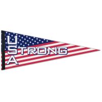 Patriotic Premium Pennant 12" x 30"