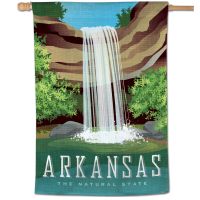 State / Arkansas Vertical Flag 28" x 40"