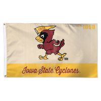 Iowa State Cyclones / Vintage Collegiate Flag - Deluxe 3' X 5'