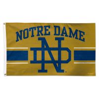 Notre Dame Fighting Irish / Vintage Collegiate Vault Flag - Deluxe 3' X 5'