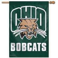 Ohio Bobcats Vertical Flag 28" x 40"
